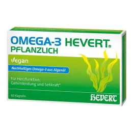 Omega-3 Hevert rostlinné měkké tobolky, 60 kusů