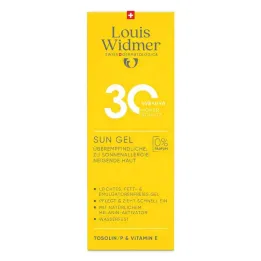 Widmer sun Gel 30 bez P., 100 ml