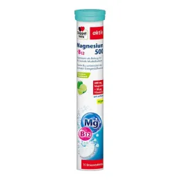 Doppelherz Magnesium 500 + B12 šumivé tablety, 15 ks