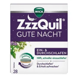 WICK Tablety na dobrou noc Zzzquil, 28 ks