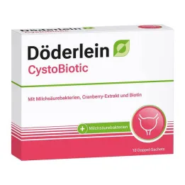 Döderlein Cystobiotické bakterie mléčného kvašení + brusinkový prášek, 10x4 g