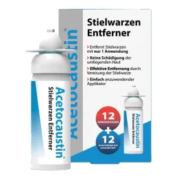 Acetocaustin pero na odstranění stopkových bradavic, 50 ml