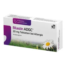 Bilastin ADGC 20 mg tablety na alergie, 6 ks