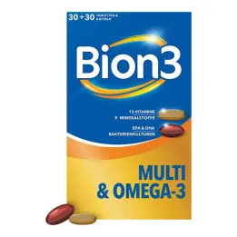 Kombinované balení BION3 Multi + Omega-3, 2x30 kusů