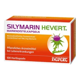 Silymarin Hevert tobolky ostropestřce mariánského, 100 ks