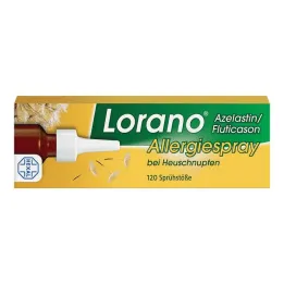 Lorano Azelastin / Fluticason sprej na alergii na sennou rýmu, 23 g