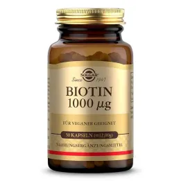 Solgar Biotin 1000 µg kapsle (50 kusů)