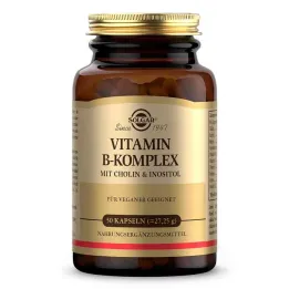 Solgar tobolky s vitamínem B komplex (50 kusů)