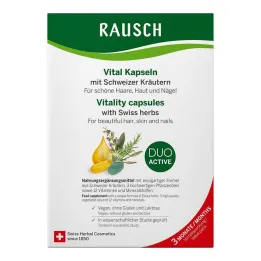Rausch Vital kapsle se švýcarskými bylinkami, 3X30X2 ks