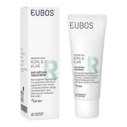 Eubos Cool &amp; Čirý denní krém proti zarudnutí LSF 50 + , 40 ml