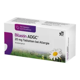Bilastin ADGC 20 mg tablety na alergie, 100 kusů