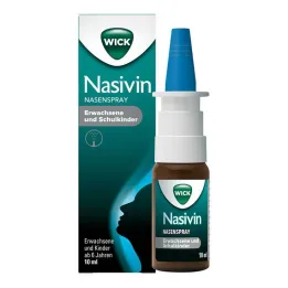 WICK Nasivin nosní sprej dospělí / školní děti 0,5 mg / ml, 10 ml