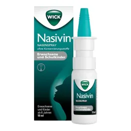 WICK Nasivin nosní sprej OK dospělí / Schulkin.0,5 mg / ml, 10 ml