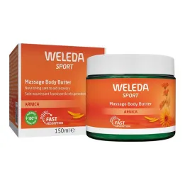 Sportovní masážní tělové máslo Weleda 150 ml