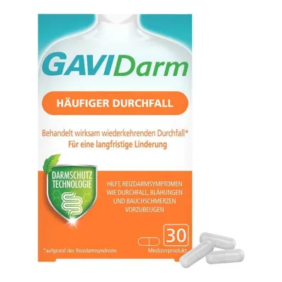 Gavidarm tobolky proti častému průjmu, 30 ks