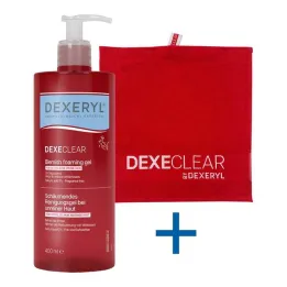 Dexeryl Dexeclear pěnivý čisticí gel na nečistou pleť, 400 ml