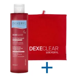 Dexeryl Dexeclear pěnivý čisticí gel na nečistou pleť, 200 ml