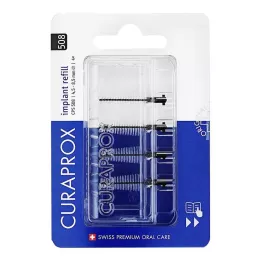 CURAPROX CPS 508 Mezizubní implantát 1,7-8,5 mm, 4 ks