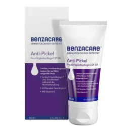 Benzacare hydratační krém proti pupínkům SPF 30, 50 ml