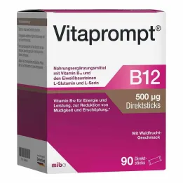 Vitaprompt B12 500 µg přímé tyčinky, 90 ks