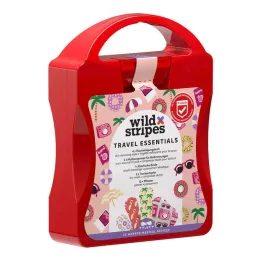 Wild Stripes Travel Essentials First Aid Kit, 21 ks