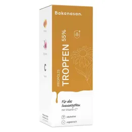 Bakanasan Propolis kapky 55%, 30 ml