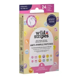 Náplasti proti pupínkům Wild Stripes Smile Stop, 24 ks