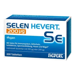 Selen Hevert 200 µg tablety, 200 ks