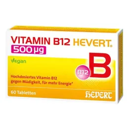 Vitamin B12 Hevert 500 µg tablety, 60 ks