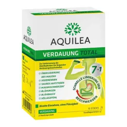 Aquilea Digestion Total Powder pro ústní tyčinky, 12 ks