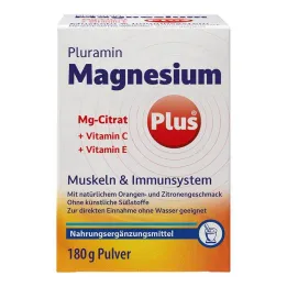 Pluramin Magnesium plus prášek, 180 g
