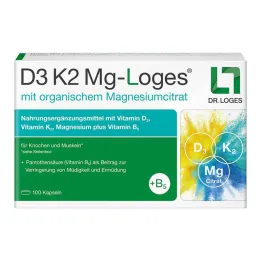 D3 K2 MG-Loges kapsle, 100 ks