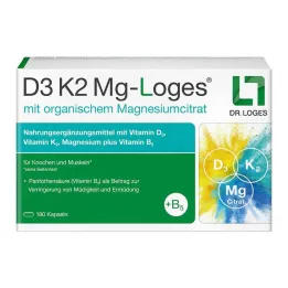 D3 K2 MG-Loges kapsle, 180 ks