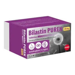 Bilastin Puren 20 mg tablety, 100 ks