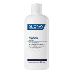 Ducray Kelual Elution doprovodný pečující šampon, 400 ml