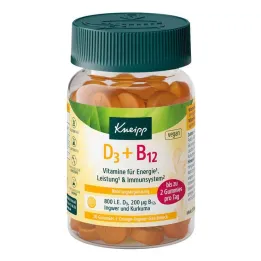 Kneipp Vitamin D3 + B12 Gummies, 30 ks