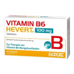 Vitamin B6 Hevert 100 mg tablety, 60 ks