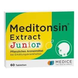 Meditonsin Extract Junior bylinné tablety proti nachlazení, 60 ks