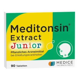 Meditonsin Extract Junior bylinné tablety proti nachlazení, 90 ks