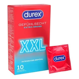 Durex Feeling Real XXL kondomy, 10 ks