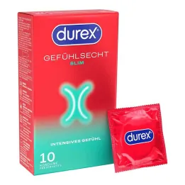 Durex Real Feel Slim kondomy, 10 ks