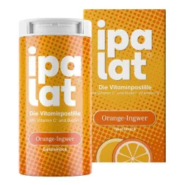 Ipalat The Vitamin Pastille Orange-Ginger, 40 ks