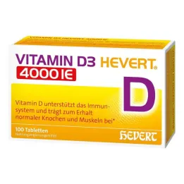 Vitamin D3 Hevert 4 000 IU tablety, 100 kusů