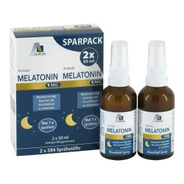 Melatonin 1 mg sprej na spaní, 2x50 ml
