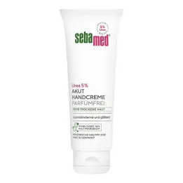 Sebamed Akut Krém na ruce Urea 5% bez parfemace, 75 ml