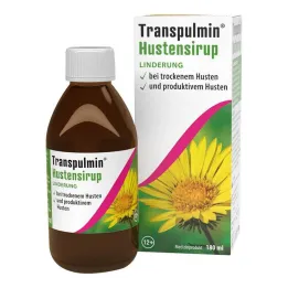 Transpulmin sirup tlumící kašel, 180 ml