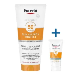 Eucerin Gel proti alergii na opalování LSF 50 + , 200 ml