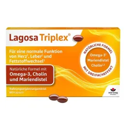 Lagosa Triplex měkké tobolky, 60 ks