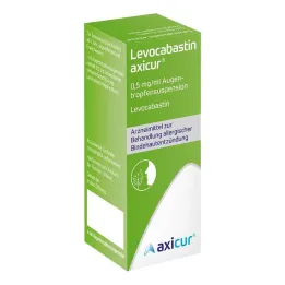 Levocabastin axicur 0,5 mg/ml suspenze očních kapek, 4 ml