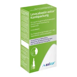 Levocabastin axicur kombinace 0,5 mg / ml 4 ml AT + 5 ml Nas, 1 ks